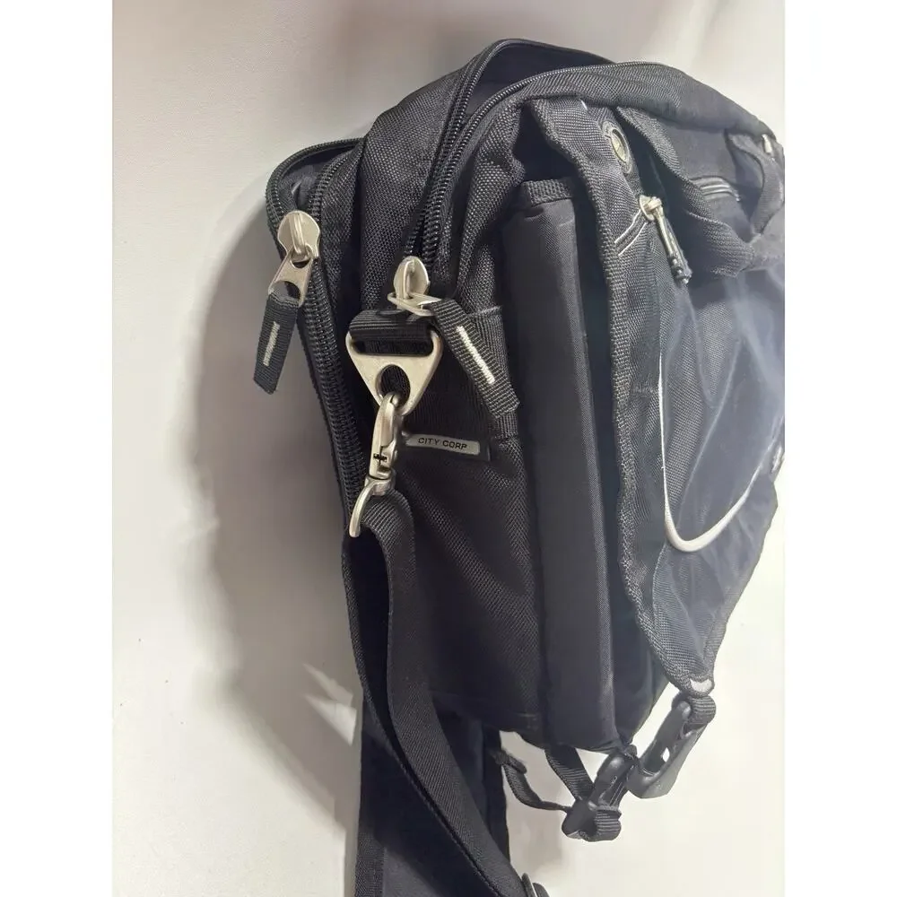 OGIO Laptop Messenger Bag Black Business Computer Briefcase